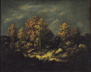 A Jean de Paris-hegység a fontainebleau-i erdőben, 1867