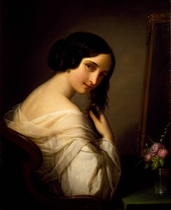 Egy hölgy a WC-nél, Natale Schiavoni (1777-1858)