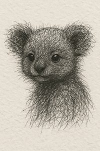 Aranyos kis koala rajz alkotó: Natalie Bruns