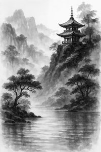 Ködös-hegyi pagoda alkotó: Natalie Bruns