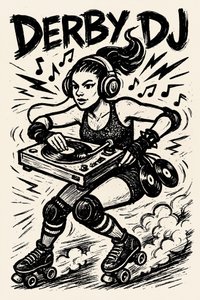 Roller Derby DJ alkotó: Natalie Bruns