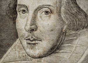 Részlet William Shakespeare portréjából a Comedies, histories,  t... alkotó: Nathan Benn