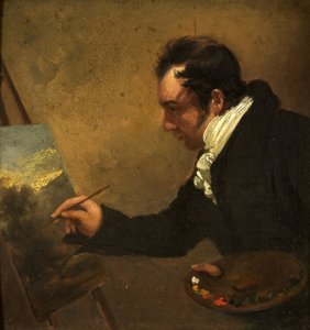 John Eagles tiszteletes portréja alkotó: Nathan Cooper Branwhite