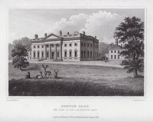 Denton Park, Sir C H Ibbotson székhelye (metszet)