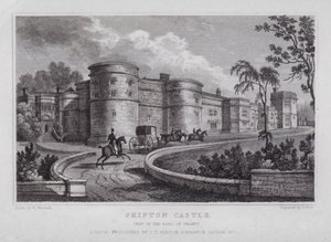 Skipton kastély, Thanet grófjának székhelye (metszet)
