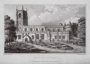 Skipton templom (metszet)