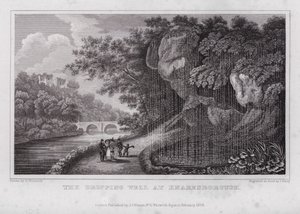 A Knaresborough-i ejtőkút (metszet)