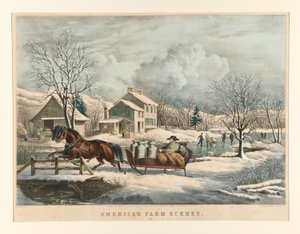 Amerikai tanyasi jelenetek./ 4. sz alkotó: Nathaniel Currier