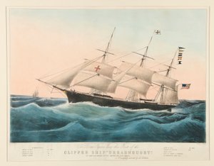 Clipper Hajó alkotó: Nathaniel Currier