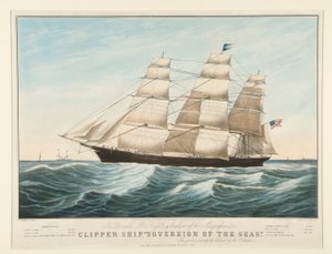 Clipper Hajó alkotó: Nathaniel Currier