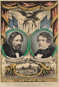 Nagy nemzeti republikánus zászló alkotó: Nathaniel Currier