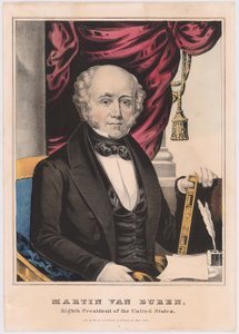 Martin Van Buren alkotó: Nathaniel Currier
