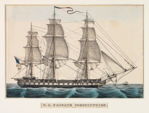 Constitution amerikai fregatt alkotó: Nathaniel Currier