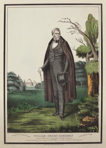 William Henry Harrison: Az Egyesült Államok kilencedik elnöke alkotó: Nathaniel Currier