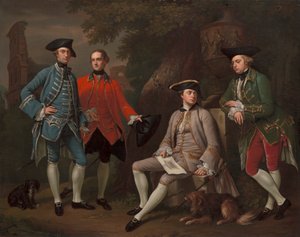 James Grant a Granttől, John Mytton, a Hon. Thomas Robinson és Thomas Wynne