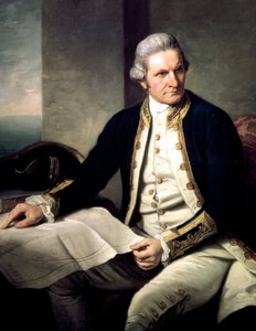 James Cook angol felfedező, navigátor és hidrográfus, 1775-1776