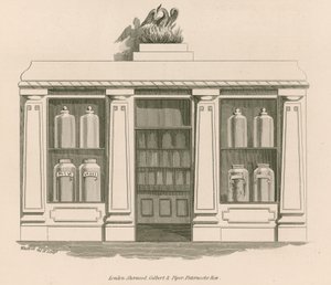 Gyógyszertár, Great Russell Street, Bloomsbury