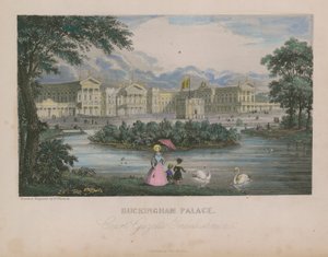 A Buckingham-palota általános nézete
