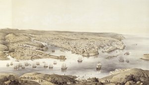 Sebastopol teljes dicsőségében, 1848, vésette Day und Son, megjelent 1857