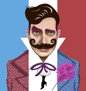 Georges Feydeau, 2021 (digitális) alkotó: Neale Osborne