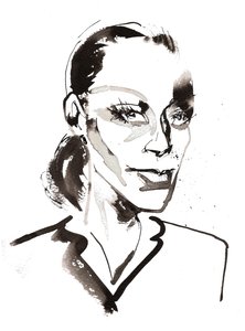 Ingrid Thulin, 2025 (tinta) alkotó: Neale Osborne