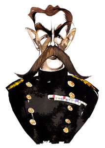 Ír származású, brit tábornagy, First Earl Kitchener alkotó: Neale Osborne