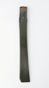 Villás véső (zhang) Qijia kultúra (jáde (nefrit))