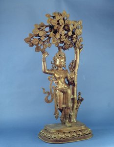 Buddha születése (réz)