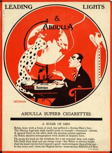Abdulla cigaretták, 1920-as évek