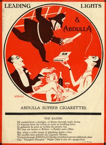 Abdulla cigaretták, 1920-as évek