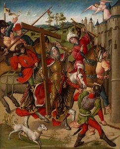 Hérakleiosz császár megtagadta a Jeruzsálembe való belépést alkotó: Netherlandish