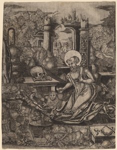 Szent Jeromos alkotó: Netherlandish 16th Century