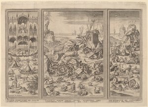 Az utolsó ítélet triptichonja alkotó: Netherlandish 16th Century after Hieronymus Bosch, Hieronymus Cock