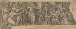 Jelenet az ókori történelemből alkotó: Netherlandish 16th Century after Polidoro da Caravaggio