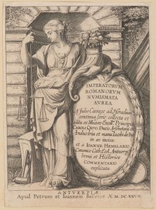Címlap az Imperatorvm Romanorvm Nvmismata Avrea számára alkotó: Netherlandish 17th Century after Sir Peter Paul Rubens
