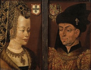 Jó Fülöp és Portugál Izabella portréi, 16. század