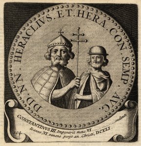Hérakleiosz és Konstantin bizánci császárok III. alkotó: Netherlandish School