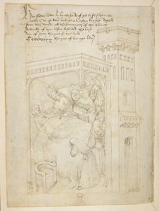 Pamut Julius E. IV, art. 6, The Beauchamp Pageants, 1483 körül (tinta pergamen) alkotó: Netherlandish School