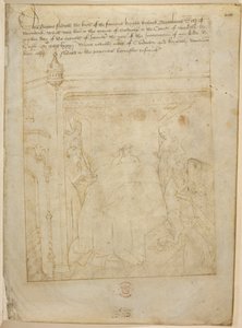 Pamut Julius E. IV, art. 6, The Beauchamp Pageants, 1483 körül (tinta pergamen) alkotó: Netherlandish School