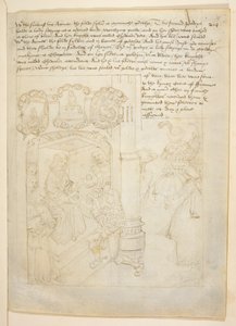 Pamut Julius E. IV, art. 6, The Beauchamp Pageants, 1483 körül (tinta pergamen) alkotó: Netherlandish School