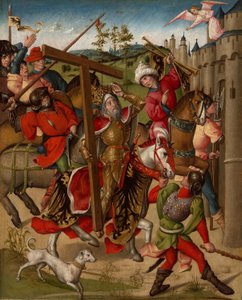 Heraclius császár megtagadta a belépést Jeruzsálembe alkotó: Netherlandish School