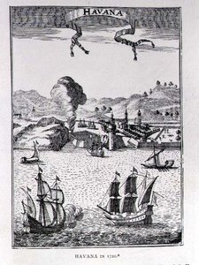 Havanna, a Gages Voyagesből, Amszterdam, 1720 alkotó: Netherlandish School