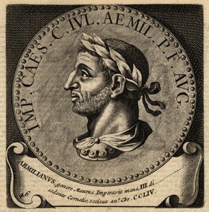 Aemilian római császár portréja. alkotó: Netherlandish School