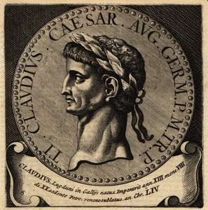 Claudius római császár portréja. alkotó: Netherlandish School