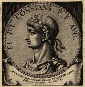 I. Constans római császár portréja. alkotó: Netherlandish School