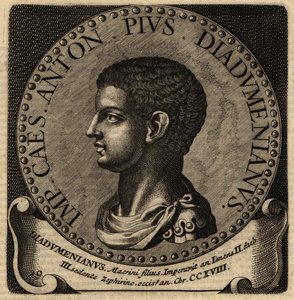 Diadumenian római császár portréja. alkotó: Netherlandish School