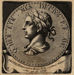 Herennius Etruscus római császár portréja. alkotó: Netherlandish School