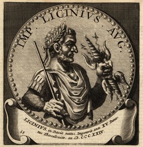Licinius római császár portréja. alkotó: Netherlandish School