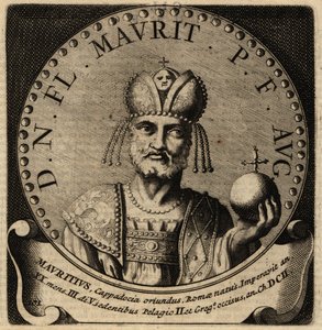 Maurice római császár portréja. alkotó: Netherlandish School