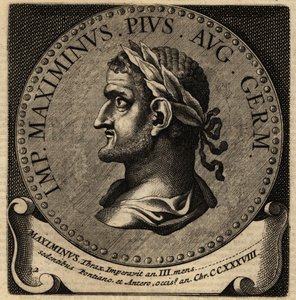 Maximinus Thrax római császár portréja. alkotó: Netherlandish School